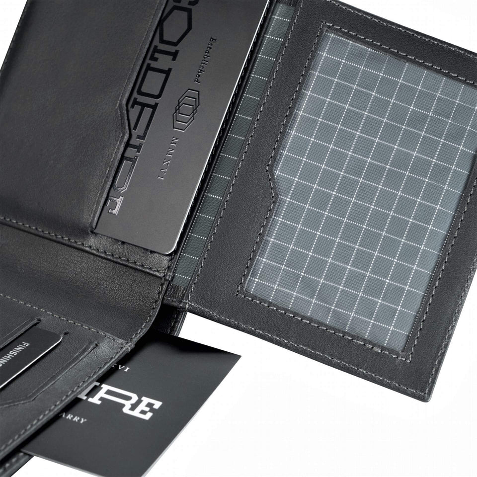 Carbon Fiber Wallet with ID - COLDFIRE